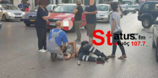 Σοβαρό τροχαίο στην Πολυτεχνείου (βίντεο-φωτο)
