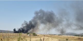 Φωτιά τώρα στη δυτική Θεσσαλονίκη στο Ωραιόκαστρο, βίντεο