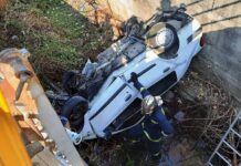Καβάλα: Ένας νεκρός και τέσσερις τραυματίες από πτώση αυτοκινήτου σε αρδευτικό κανάλι