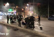Επεισόδια στην πορεία κατά του φασισμού στη Θεσσαλονίκη (ΒΙΝΤΕΟ & ΦΩΤΟ)