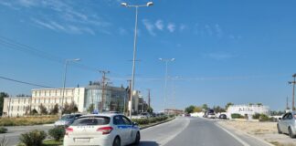 Ωραιόκαστρο ΠΡΟΣΟΧΗ! Γυαλιά σε κεντρικό δρόμο