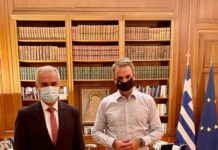 Στο Μαξίμου ο Σ. Αναστασιάδης και για θέματα του Ωραιοκάστρου