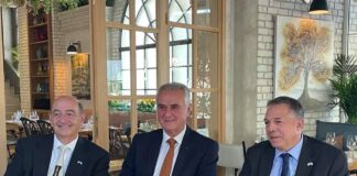 Συνάντηση Σ. Αναστασιάδη – Λεωνίδα Ραπτάκη και Στέφαν Πάππα στη Θεσσαλονίκη