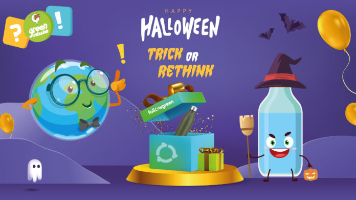 green mission halloween _