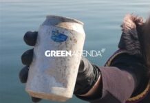 Σε ακτή της Θεσσαλονίκης βρήκαν κουτάκι αναψυκτικού από τους Ολυμπιακούς της Αθήνας