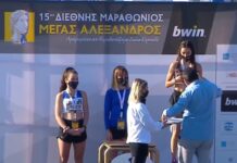 Ζωντανή εικόνα απο τον 15ο Διεθνή Μαραθώνιο “Μέγας Αλέξανδρος”