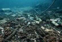 Μέχρι και λεκάνη τουαλέτας ανέσυραν απο τη χωματερή στο βυθό της Νάξου, φωτο – βίντεο