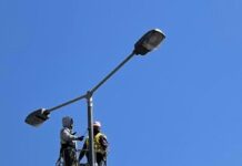 Εργασίες στο δίκτυο οδικού ηλεκτροφωτισμού στη δυτική Θεσσαλονίκη
