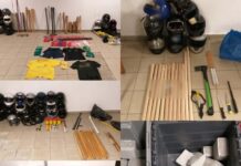 Θεσσαλονίκη: Δείτε τι βρήκε η ΕΛ.ΑΣ σε 13 συνδέσμους οπαδών ομάδων