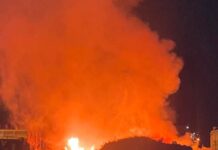 Ωραιόκαστρο: Φωτιά σε αποθήκη στη Συμμαχική Οδό