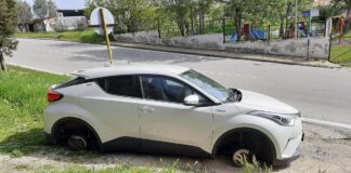 Ωραιόκαστρο: Βρέθηκε ΙΧ χωρίς ρόδες