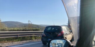 Τροχαίο στον περιφερειακό – Απίστευτο μποτιλιάρισμα – Χάρτης κίνησης
