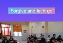 Το τραγούδι της συγχώρεσης «Forgive and let it go», βίντεο