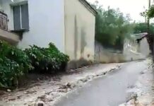 Ωραιόκαστρο : Χωμάτινα ποτάμια και επικίνδυνο σκάμμα απο ημιτελή έργα στο Δρυμό, βίντεο