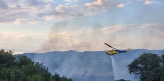Υπο μερικό έλεγχο η φωτιά στο Ωραιόκαστρο