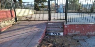 Ωραιόκαστρο: Θλίψη και ντροπή η εικόνα του 1ου Γυμνασίου δυο μέρες πριν τον Αγιασμό