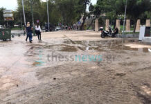 Θεσσαλονίκη: Πλημμύρισε ο Λευκός Πύργος – Κλειστός σήμερα για το κοινό (ΦΩΤΟ+VIDEO)