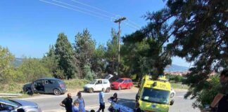 ΤΩΡΑ Σοβαρό τροχαίο στο Ωραιόκαστρο – 2 τραυματίες – Εκτροπή οχημάτων