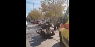 ΤΩΡΑ – Σοβαρό τροχαίο στον Εύοσμο (ΦΩΤΟ-ΒΙΝΤΕΟ)