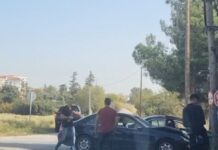 Τροχαίο τώρα στο Ωραιόκαστρο