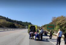 Τροχαίο με τραυματία στο Ωραιόκαστρο – Πρώτες βοήθειες απο την Εθ. Ελ. Ο. Δ. Δρυμού