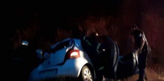 ΤΩΡΑ Ωραιόκαστρο: Εκτροπή ΙΧ στον ορεινό όγκο, βίντεο