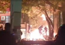 Θεσσαλονίκη: Αστυνομικοί παραλίγο να πιάσουν φωτιά από μολότοφ – Σοκαριστικό Video – 40 προσαγωγές εως τώρα