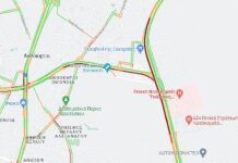 ΤΩΡΑ: Καραμπόλα 5 ΙΧ στον περιφερειακό Θεσσαλονίκης – Αυξημένη κίνηση