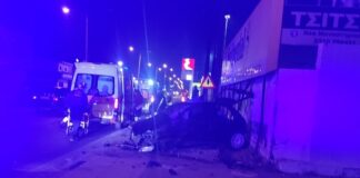 Τώρα Τροχαίο με τραυματία στη δυτική Θεσσαλονίκη