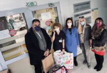 Δώρα αγάπης στα παιδιά που νοσηλεύονται στο ΑΧΕΠΑ απο την Ένωση Γονέων Ωραιοκάστρου