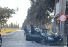 Τροχαίο τώρα στο Ωραιόκαστρο