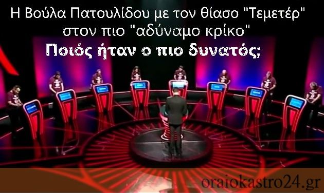 αδυναμος κρικος