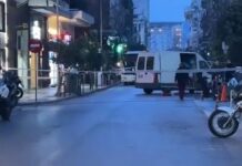 Βίντεο: Η στιγμή της ελεγχόμενης έκρηξης μπροστά στο ρωσικό προξενείο στη Θεσσαλονίκη