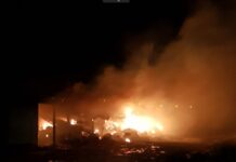 Φωτιά για δεύτερη φορά σε στάβλο σε περιοχή του Ωραιοκάστρου – Ζημιά άνω των 40.000 ευρώ, βίντεο