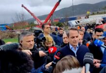 Μητσοτάκης απο το σημείο της εθνικής τραγωδίας: Εγγυώμαι ότι θα μάθουμε τα αίτια