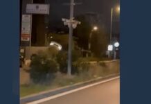 Ωραιόκαστρο: Αυτοκίνητο «πέταξε» στο δρόμο, βίντεο