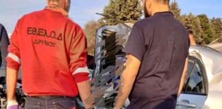 Σοβαρό τροχαίο στο δρόμο από Θεσσαλονίκη για Σέρρες – Επιχείρηση απεγκλωβισμού απο την Εθ. Ελ. Ο. Δ. Δρυμού