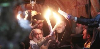 ΣΟΚ ΣΤΗΝ ΟΡΘΟΔΟΞΙΑ – Ελάχιστο κόσμο απαιτούν οι Ισραηλινές Αρχές για την Τελετή της αφής του Αγίου Φωτός στα Ιεροσόλυμα