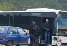 Ωραιόκαστρο: Τροχαίο με λεωφορείο του ΚΤΕΛ