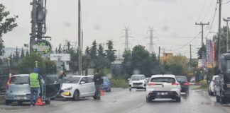 Τροχαίο τώρα στο Ωραιόκαστρο