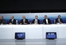 Debate: Πώς αποτιμούν τα κομματικά επιτελεία την εμφάνιση των αρχηγών