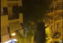 Θεσσαλονίκη: Άνδρας σε αμόκ! Πέταξε μέχρι και τηλεόραση από το μπαλκόνι, βίντεο
