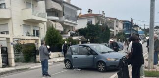 ΤΩΡΑ Τροχαίο στο Ωραιόκαστρο