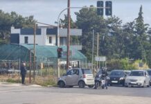 Τροχαίο τώρα στο Ωραιόκαστρο με τραυματισμό