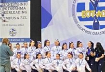 7ο Πανελλήνιο Πρωτάθλημα Cheerleading 2023 – Διάκριση για τρεις μαθήτριες απο το Ωραιόκαστρο