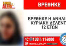 Αίσιο τέλος στην εξαφάνιση της 12χρονης απο τη Θεσσαλονίκη