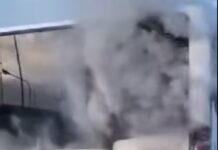 ΤΩΡΑ Φωτιά σε λεωφορείο του ΟΑΣΘ στο Ωραιόκαστρο, ΒΊΝΤΕΟ