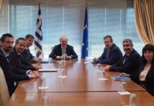 ΕΣΕΕ: Συνάντηση με τον υπουργό Εθνικής Οικονομίας και Οικονομικών Κ. Χατζηδάκη
