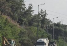 Θεσσαλονίκη: Συνελήφθη ο οδηγός της νταλίκας που πήρε φωτιά στο Δερβένι
