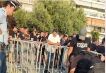 Θεσσαλονίκη: 5 συλλήψεις έξω από την «Τούμπα»